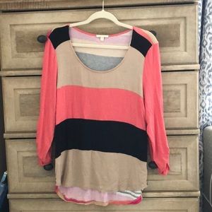 Colorful pleione shirt